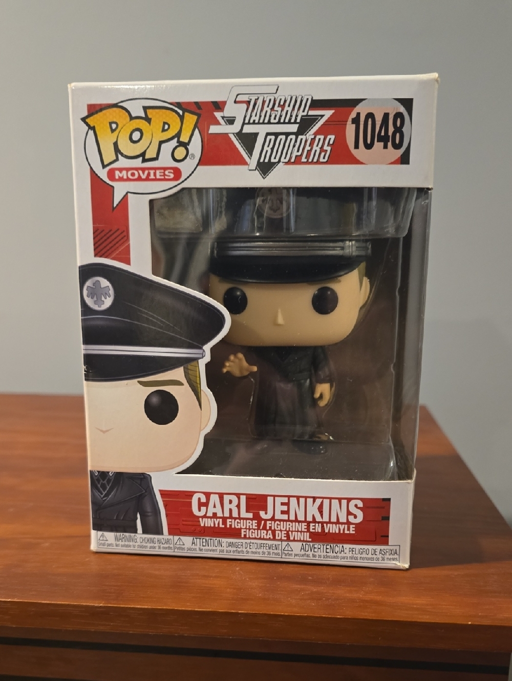 Funko Pop! Starship Troopers Carl Jenkins - Black, Red & Cream